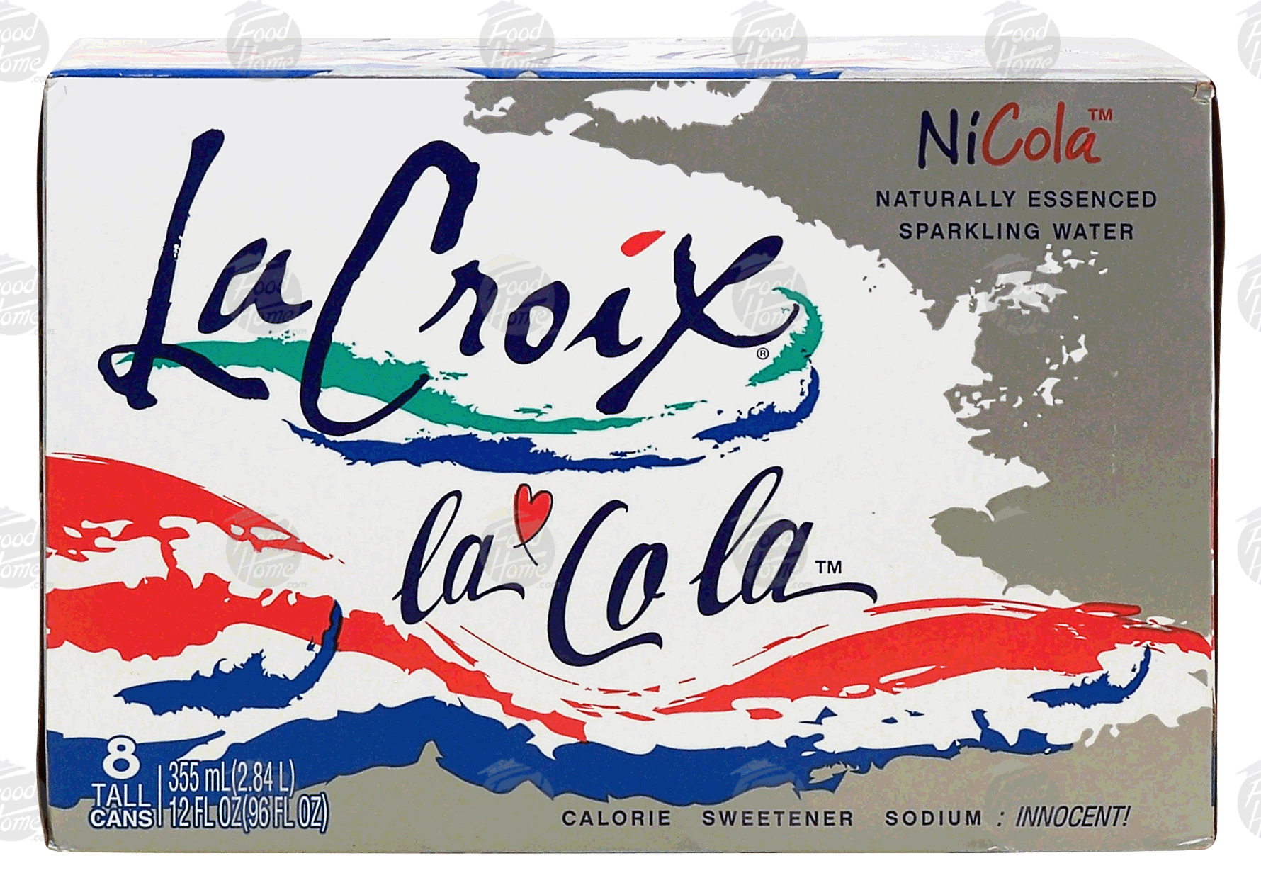 La Croix NiCola La Cola essenced sparkling water, 12-fl. oz. cans Full-Size Picture